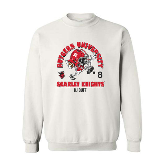 Rutgers - NCAA Football : KJ Duff - Crewneck Sweatshirt