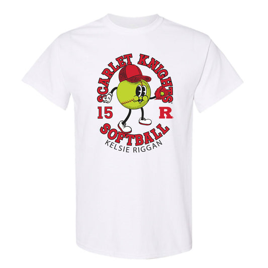 Rutgers - NCAA Softball : Kelsie Riggan - Fashion Shersey T-Shirt-0