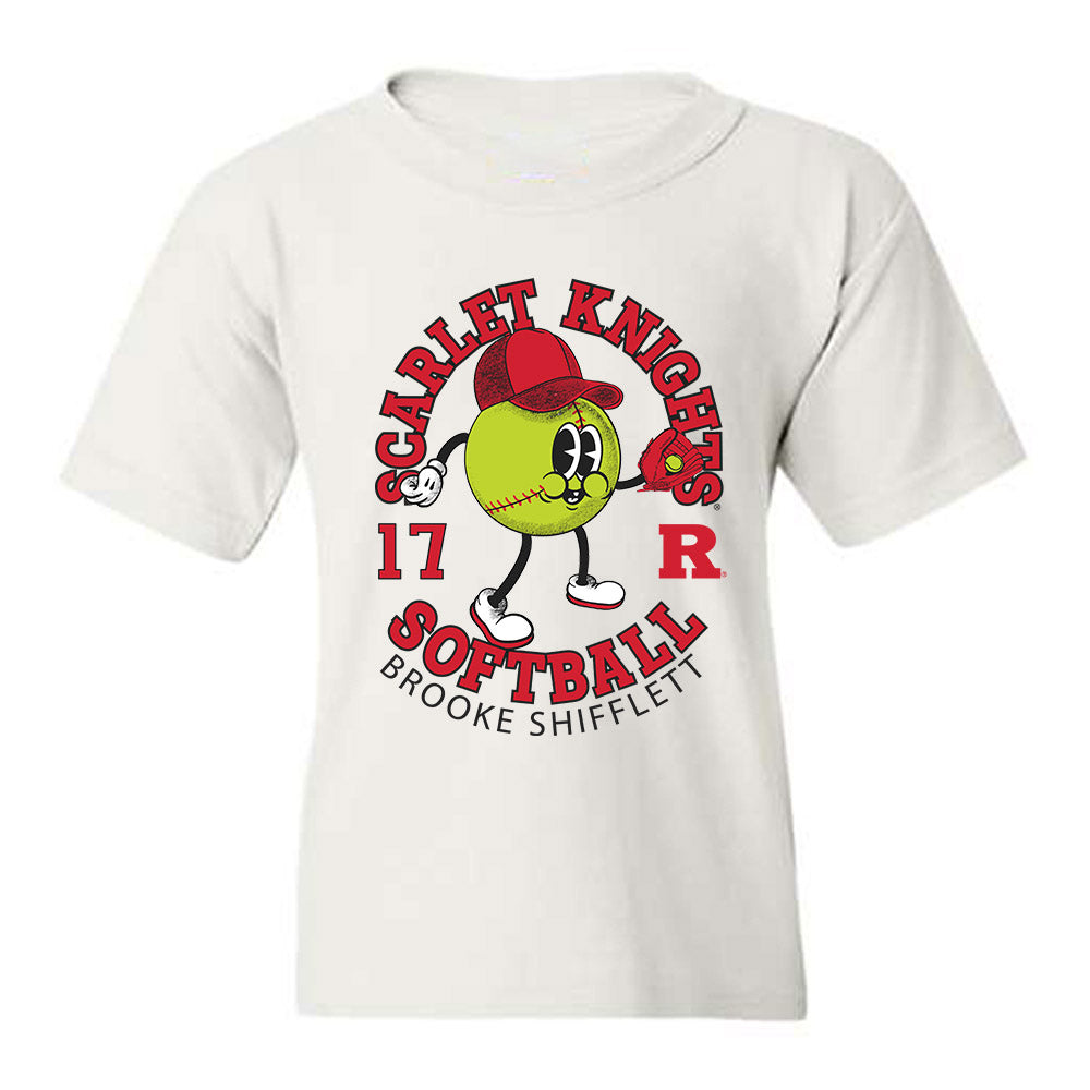 Rutgers - NCAA Softball : Brooke Shifflett - Fashion Shersey Youth T-Shirt-0