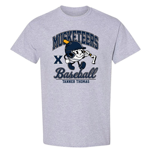 Xavier - NCAA Baseball : Tanner Thomas - Fashion Shersey T-Shirt-0