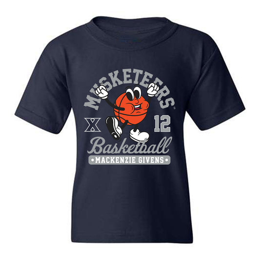 Xavier - NCAA Women's Basketball : MacKenzie Givens - Fashion Shersey Youth T-Shirt