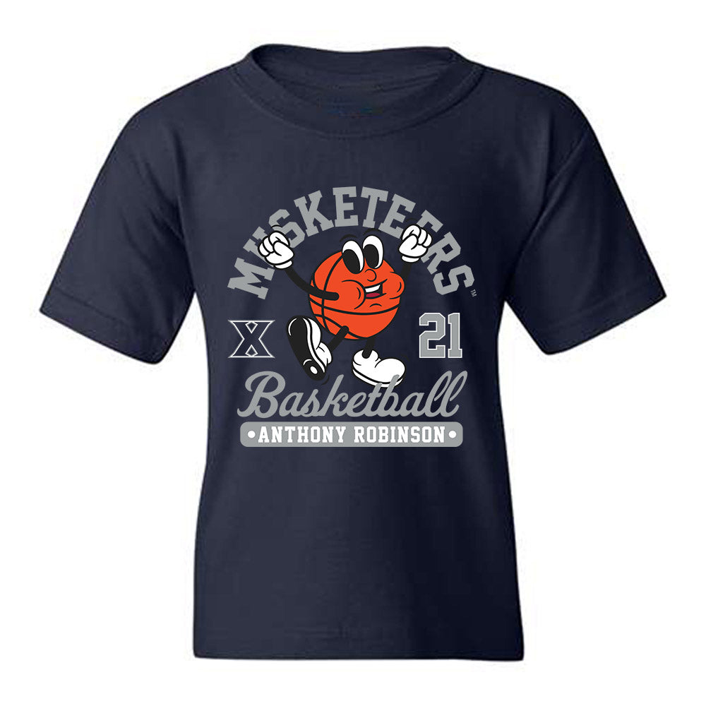 Xavier - NCAA Men's Basketball : Anthony Robinson - Fashion Shersey Youth T-Shirt-0