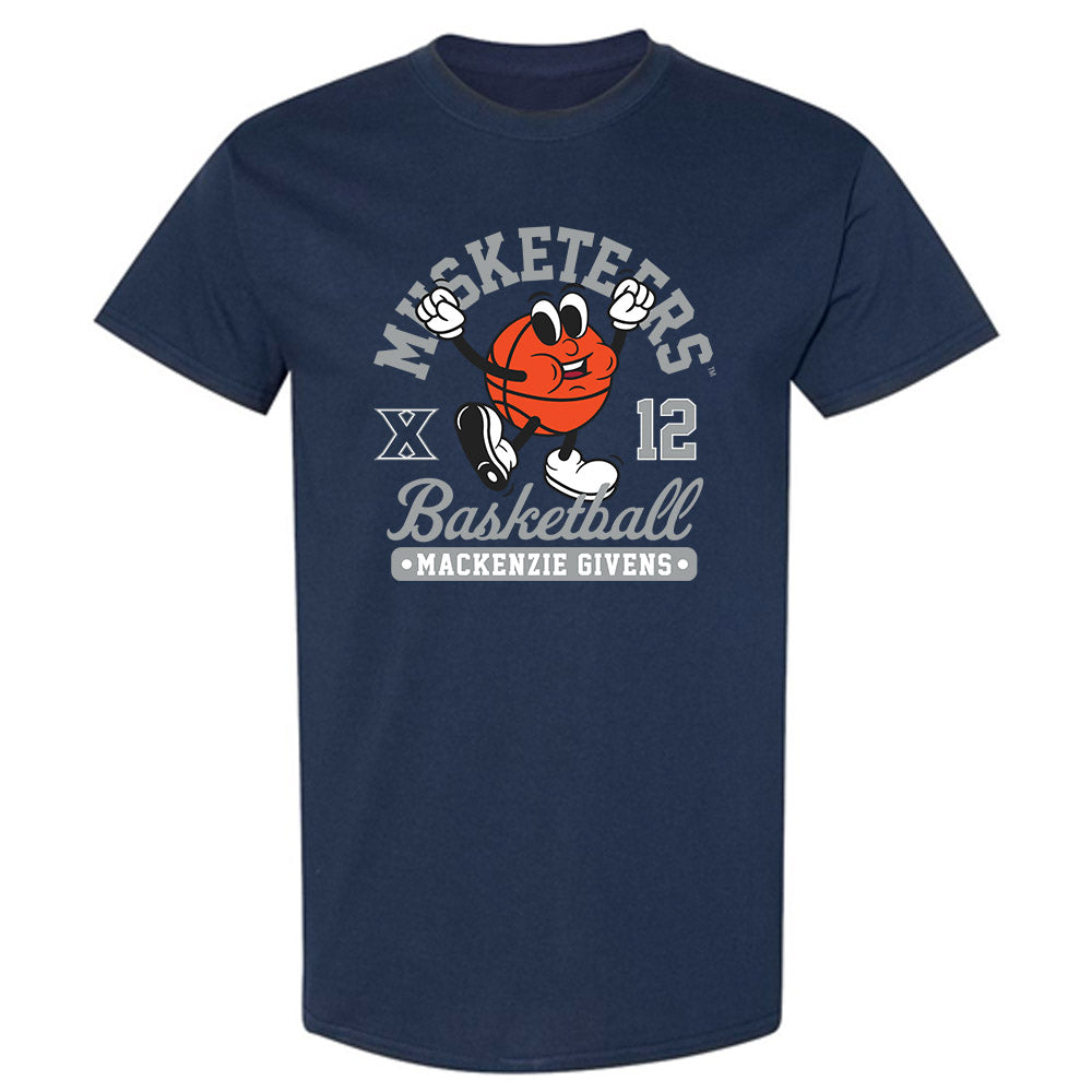 Xavier - NCAA Women's Basketball : MacKenzie Givens - Fashion Shersey T-Shirt