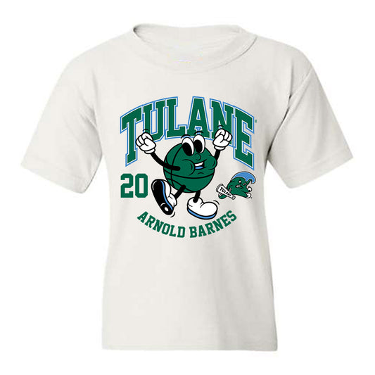 Tulane - NCAA Men's Basketball : Arnold Barnes - Fashion Shersey Youth T-Shirt-0