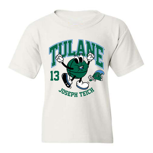 Tulane - NCAA Men's Basketball : Joseph Teich - Fashion Shersey Youth T-Shirt