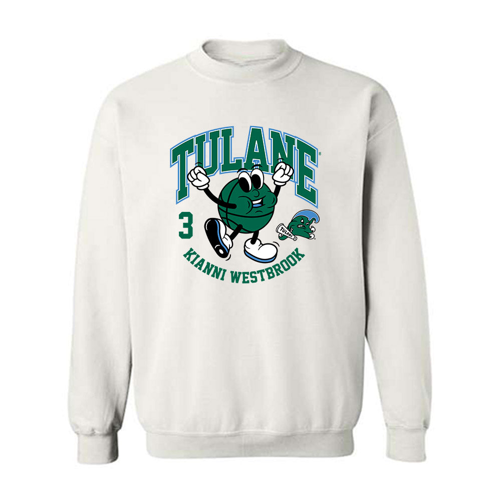 Tulane - NCAA Women's Basketball : Kianni Westbrook - Fashion Shersey Crewneck Sweatshirt-0