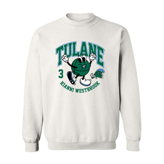 Tulane - NCAA Women's Basketball : Kianni Westbrook - Fashion Shersey Crewneck Sweatshirt-0