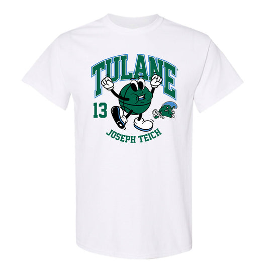 Tulane - NCAA Men's Basketball : Joseph Teich - Fashion Shersey T-Shirt