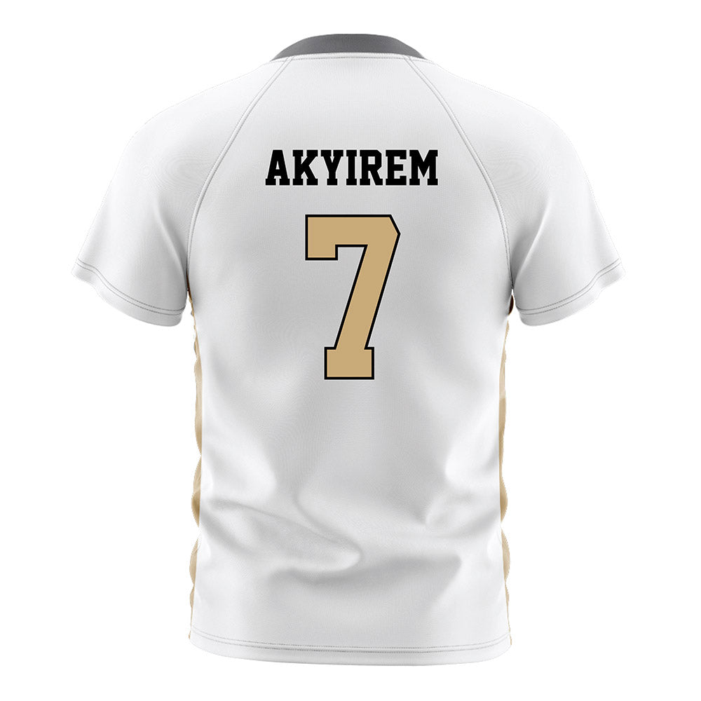 Vanderbilt - NCAA Women's Soccer : Vivian Akyirem - Stripes Soccer Jersey-1