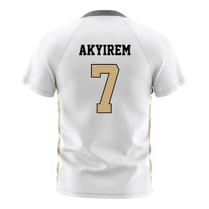 Vanderbilt - NCAA Women's Soccer : Vivian Akyirem - Stripes Soccer Jersey-1