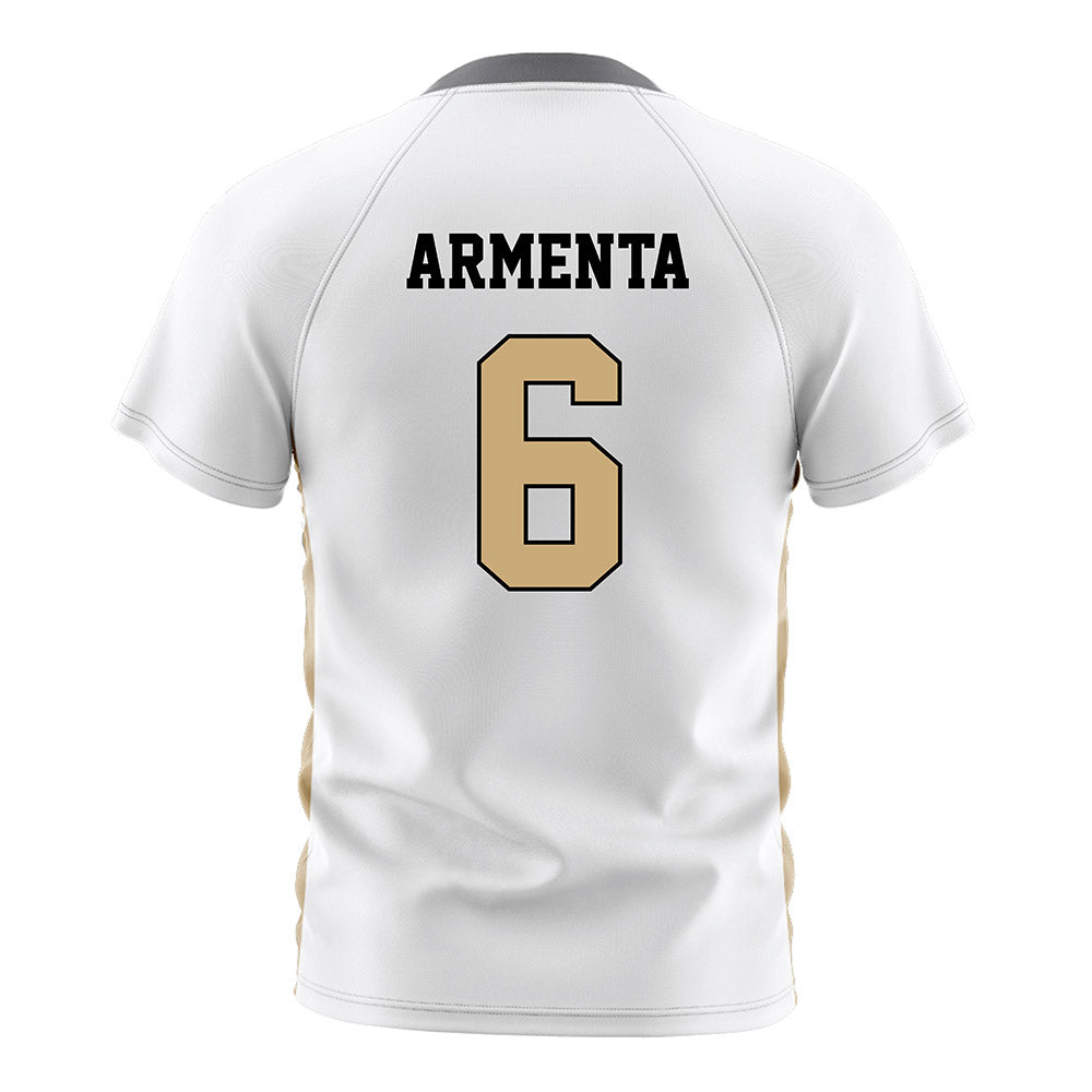 Vanderbilt - NCAA Women's Soccer : Adysen Armenta - Stripes Soccer Jersey-1