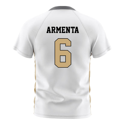 Vanderbilt - NCAA Women's Soccer : Adysen Armenta - Stripes Soccer Jersey-1