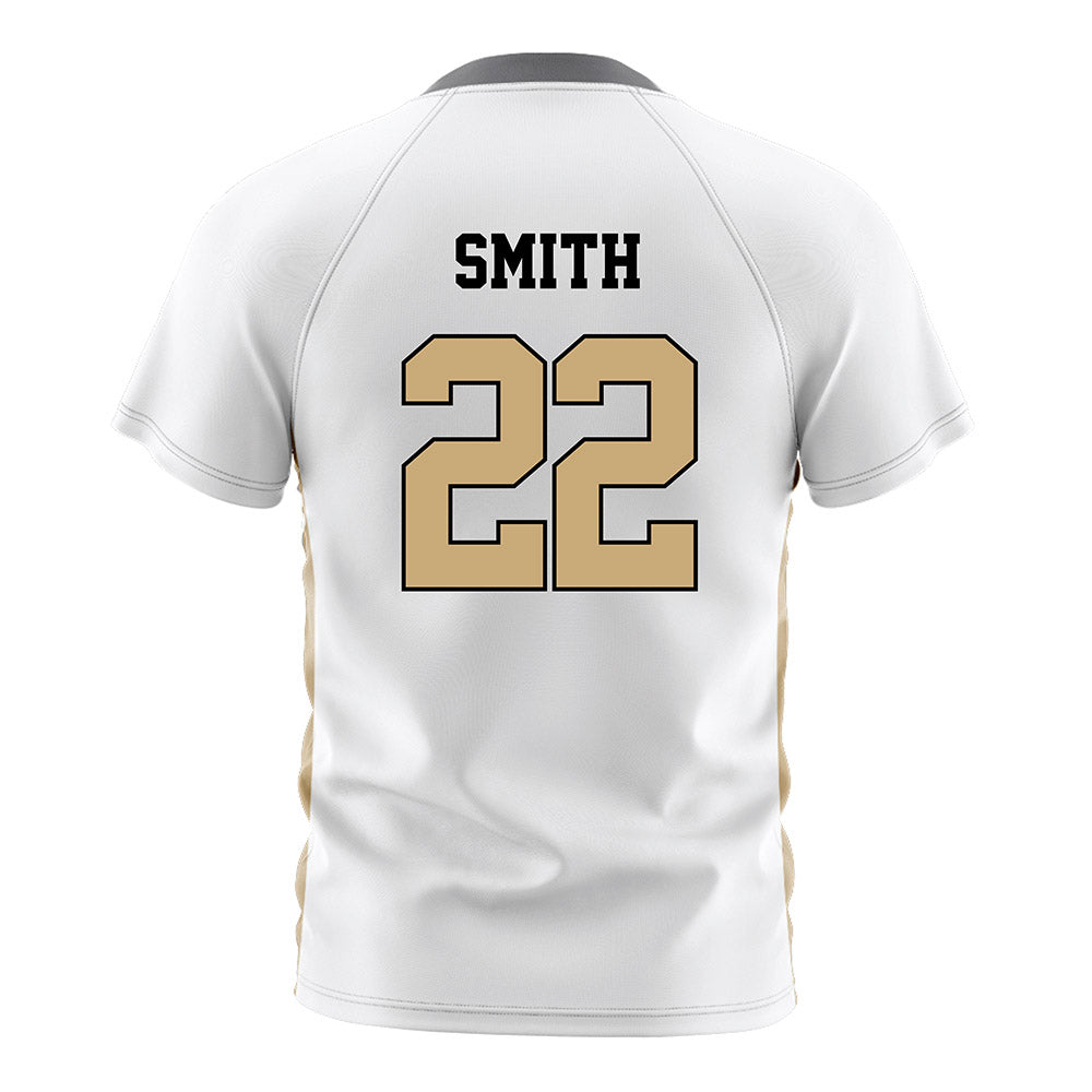 Vanderbilt - NCAA Women's Soccer : Ellett Smith - Stripes Soccer Jersey-1