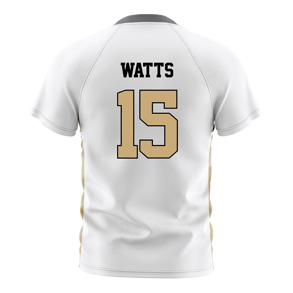 Vanderbilt - NCAA Women's Soccer : Sydney Watts - Stripes Soccer Jersey-1