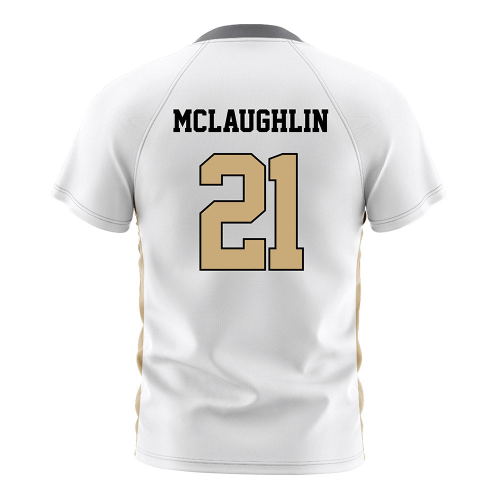 Vanderbilt - NCAA Women's Soccer : Mary beth McLaughlin - White Soccer Jersey-1