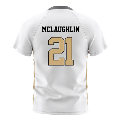 Vanderbilt - NCAA Women's Soccer : Mary beth McLaughlin - White Soccer Jersey-1