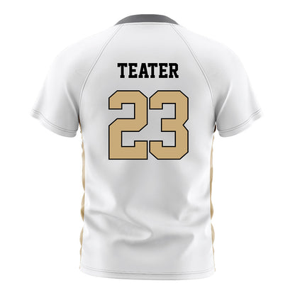 Vanderbilt - NCAA Women's Soccer : Maci Teater - White Soccer Jersey-1