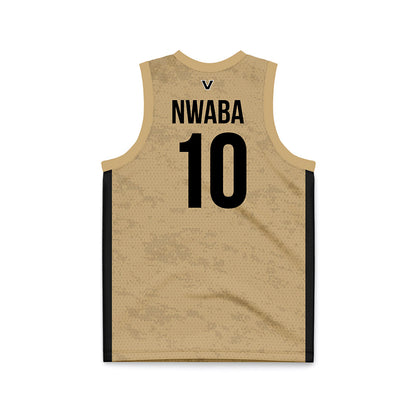 Vanderbilt - NCAA Women's Basketball : Jane Nwaba - Gold Basketball Jersey