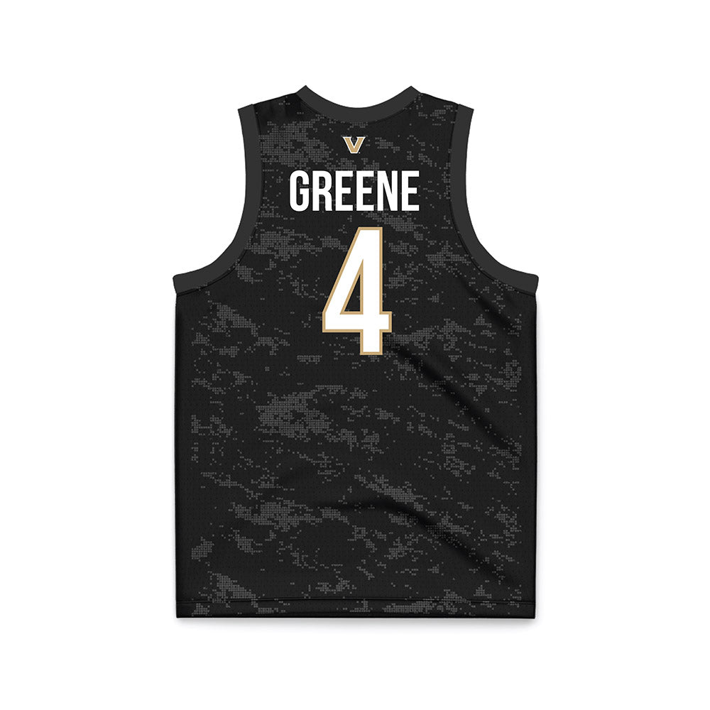 Vanderbilt - NCAA Women's Basketball : Madison Greene - Black Basketball Jersey