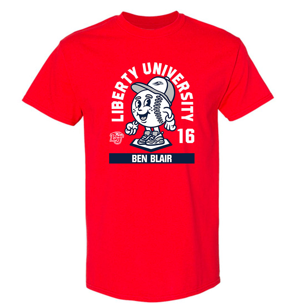 Liberty - NCAA Baseball : Ben Blair - Fashion Shersey T-Shirt-0