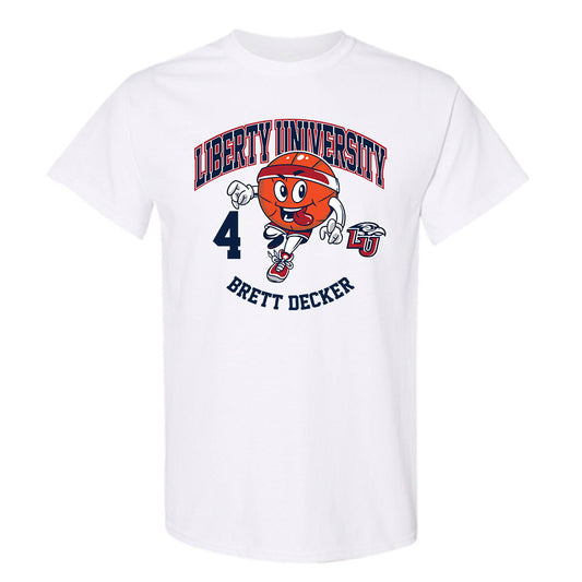 Liberty - NCAA Men's Basketball : Brett Decker - Fashion Shersey T-Shirt