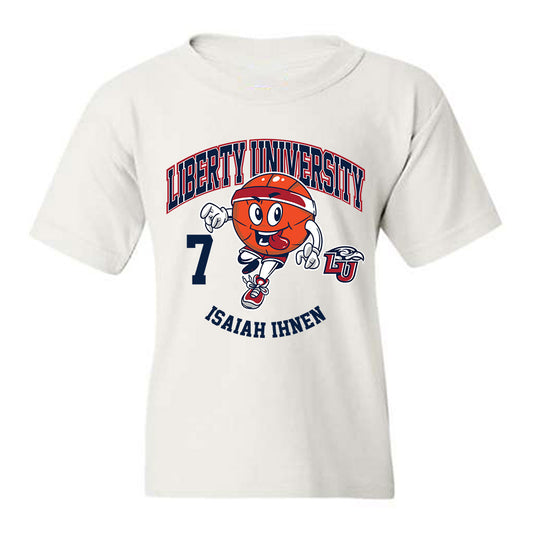 Liberty - NCAA Men's Basketball : Isaiah Ihnen - Fashion Shersey Youth T-Shirt-0