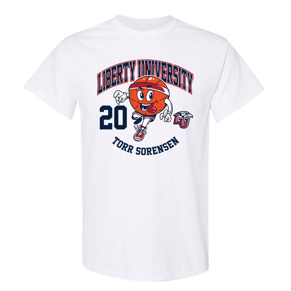 Liberty - NCAA Men's Basketball : Torr Sorensen - Fashion Shersey T-Shirt-0