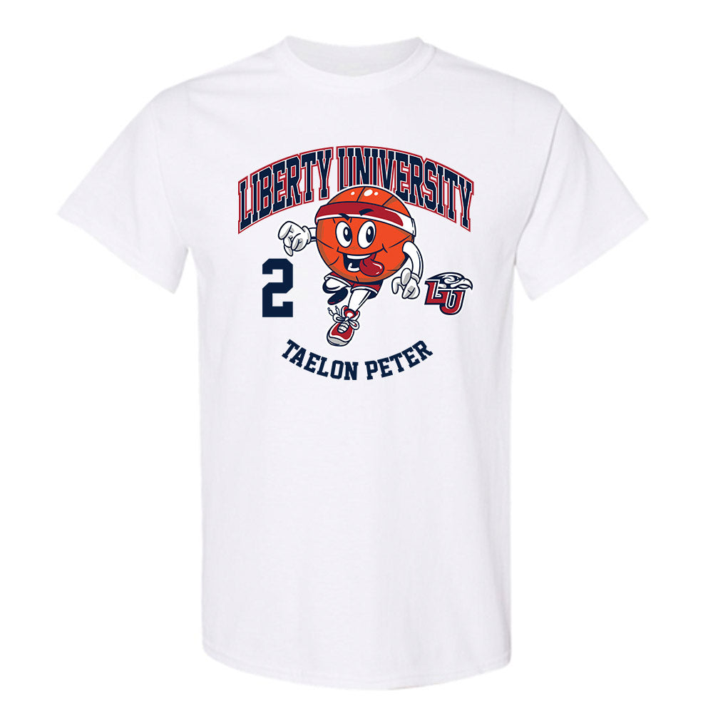 Liberty - NCAA Men's Basketball : Taelon Peter - Fashion Shersey T-Shirt-0