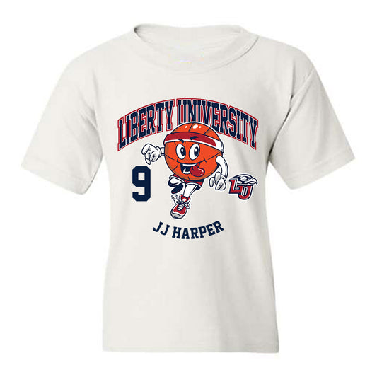 Liberty - NCAA Men's Basketball : JJ Harper - Fashion Shersey Youth T-Shirt-0