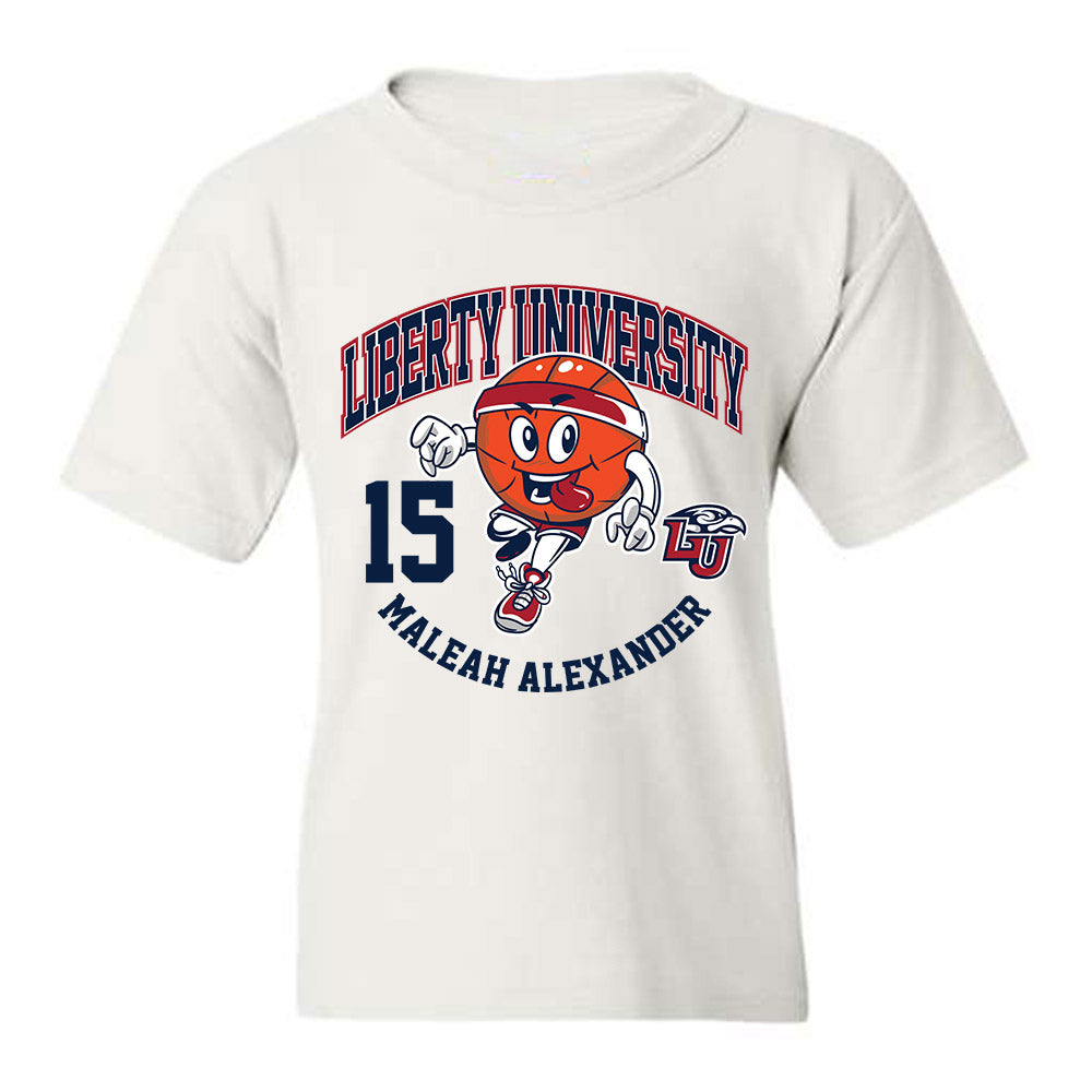 Liberty - NCAA Women's Basketball : Maleah Alexander - Fashion Shersey Youth T-Shirt