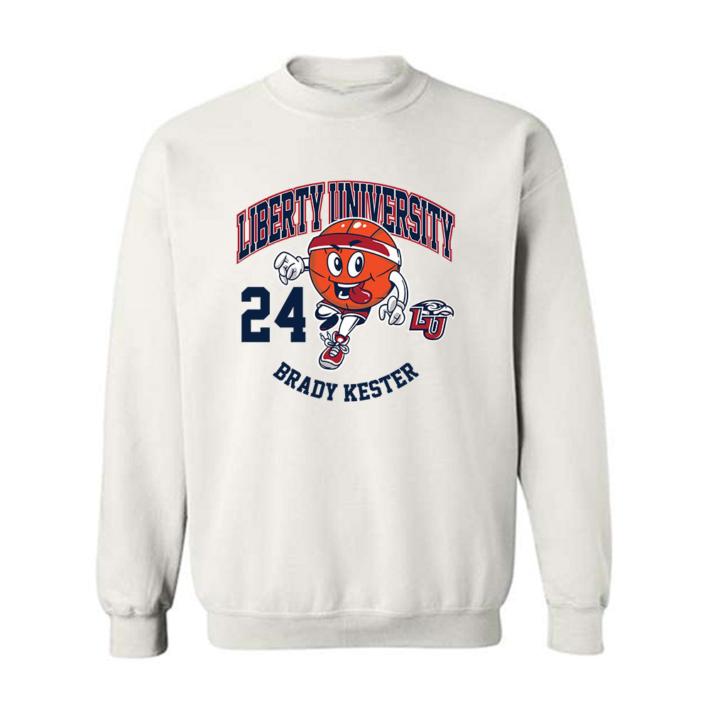 Liberty - NCAA Men's Basketball : Brady Kester - Fashion Shersey Crewneck Sweatshirt-0