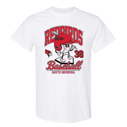 Illinois State - NCAA Baseball : Shuto Okumura - Fashion Shersey T-Shirt-0