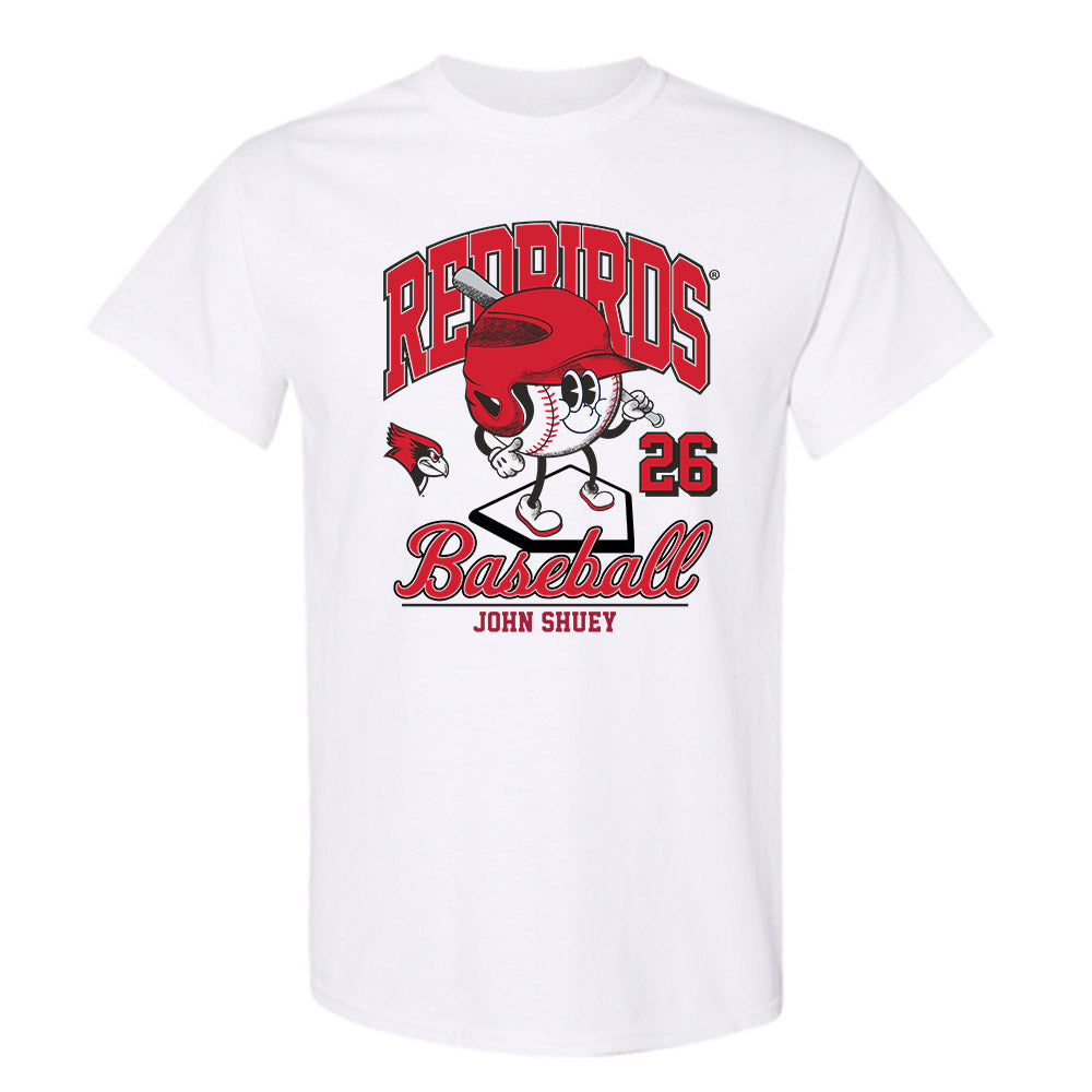 Illinois State - NCAA Baseball : John Shuey - Fashion Shersey T-Shirt-0