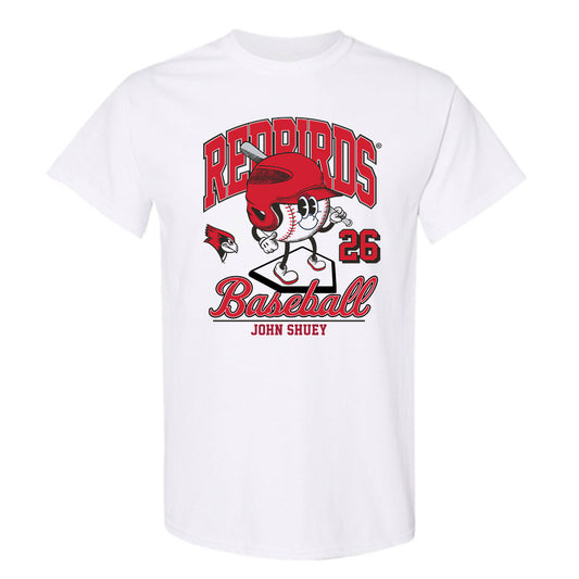 Illinois State - NCAA Baseball : John Shuey - Fashion Shersey T-Shirt-0