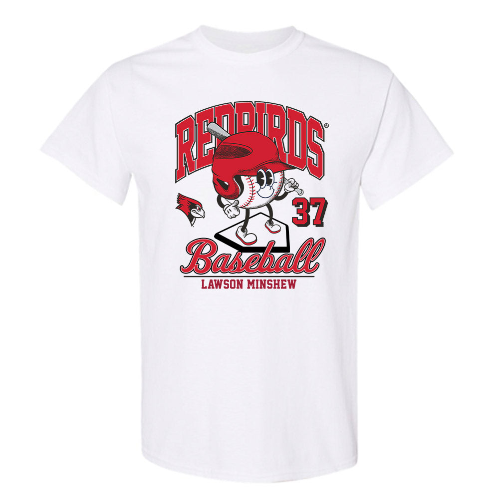 Illinois State - NCAA Baseball : Lawson Minshew - Fashion Shersey T-Shirt-0