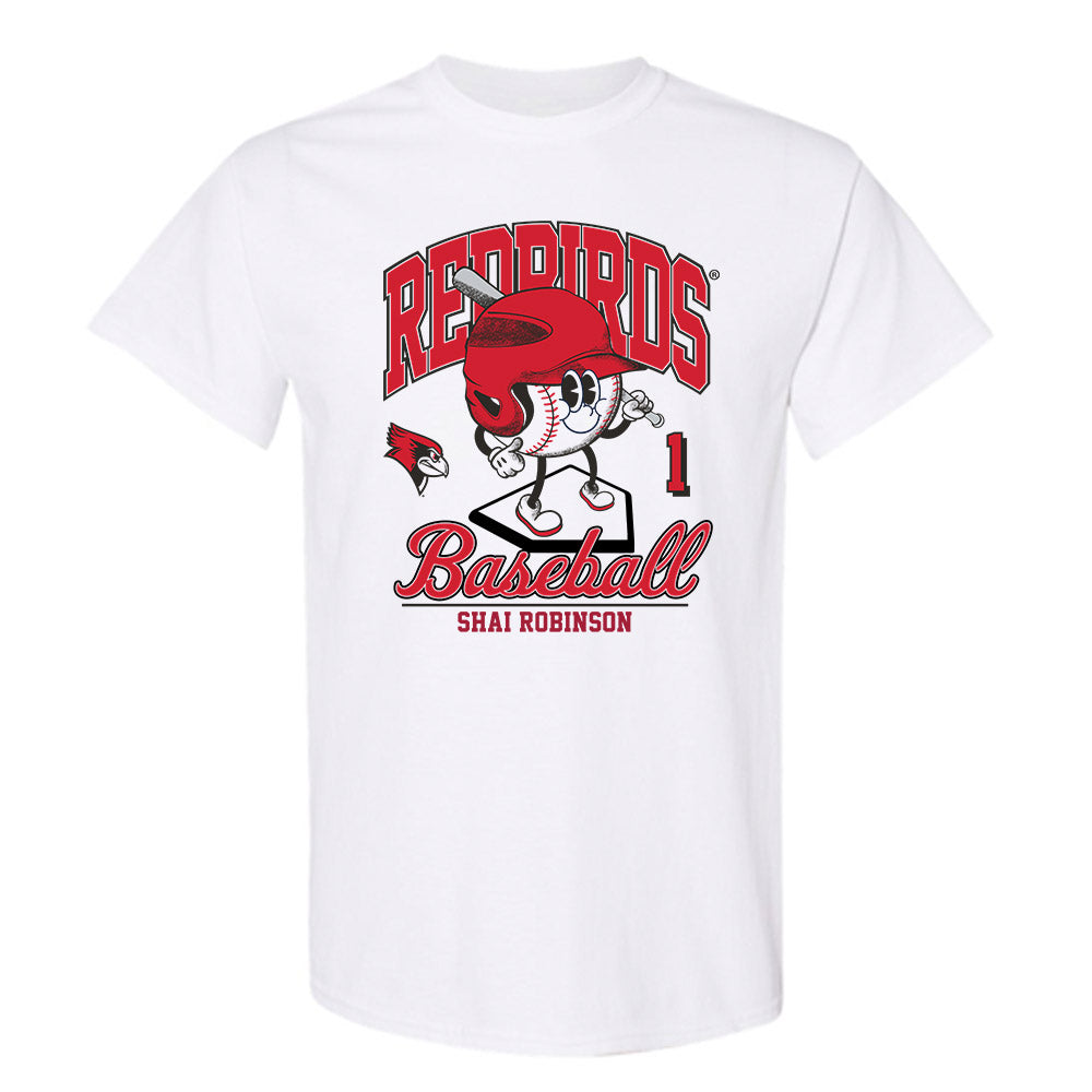 Illinois State - NCAA Baseball : Shai Robinson - Fashion Shersey T-Shirt-0