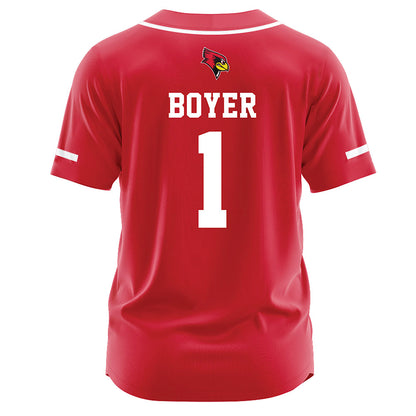 Illinois State - NCAA Softball : Ava Boyer - Red Jersey-1