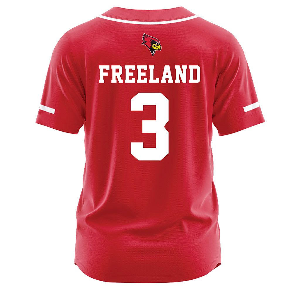 Illinois State - NCAA Softball : Saveea Freeland - Red Jersey-1