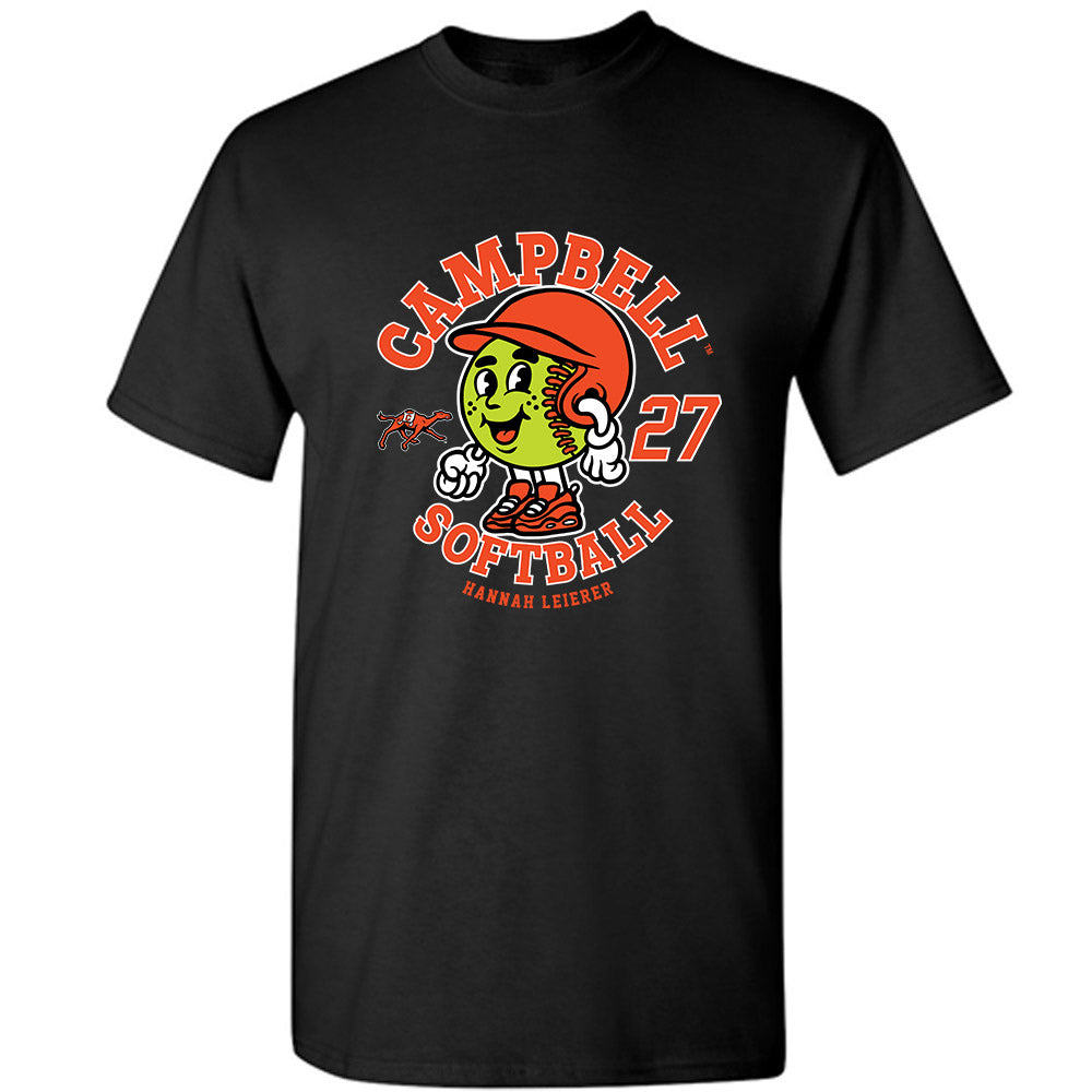 Campbell - NCAA Softball : Hannah Leierer - T-Shirt-0