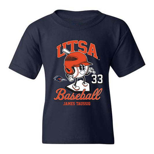 UTSA - NCAA Baseball : James Taussig - Youth T-Shirt Fashion Shersey