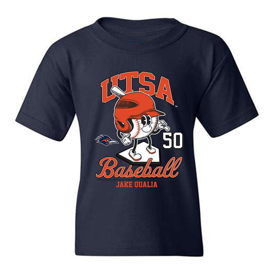 UTSA - NCAA Baseball : Jake Qualia - Fashion Shersey Youth T-Shirt-0