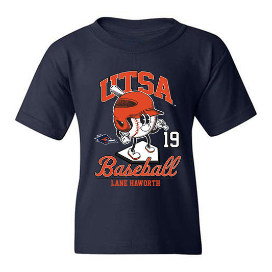UTSA - NCAA Baseball : Lane Haworth - Fashion Shersey Youth T-Shirt-0