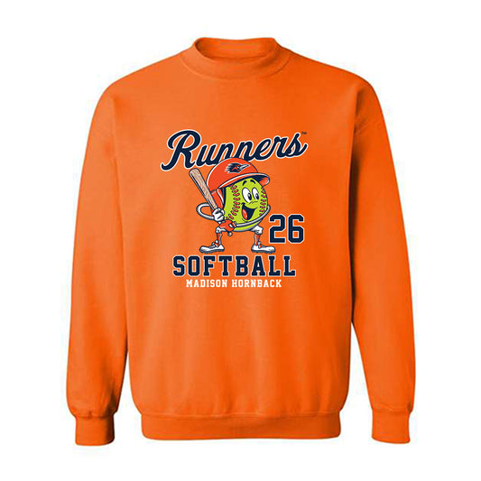 UTSA - NCAA Softball : Madison Hornback - Fashion Shersey Crewneck Sweatshirt