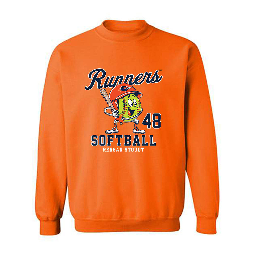 UTSA - NCAA Softball : Reagan Stoudt - Fashion Shersey Crewneck Sweatshirt-0