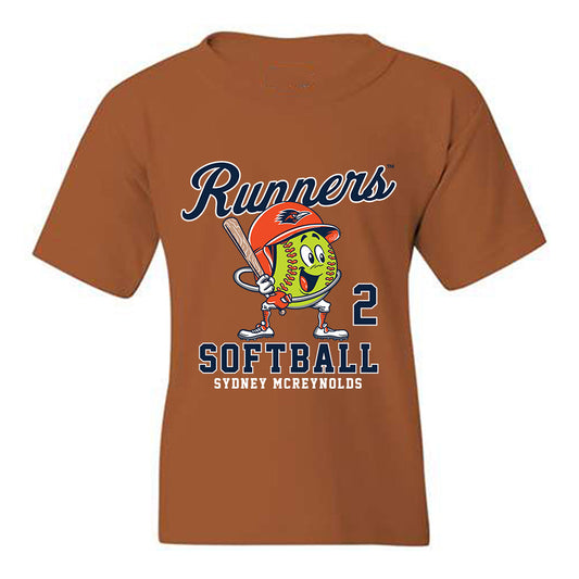 UTSA - NCAA Softball : Sydney McReynolds - Fashion Shersey Youth T-Shirt-0