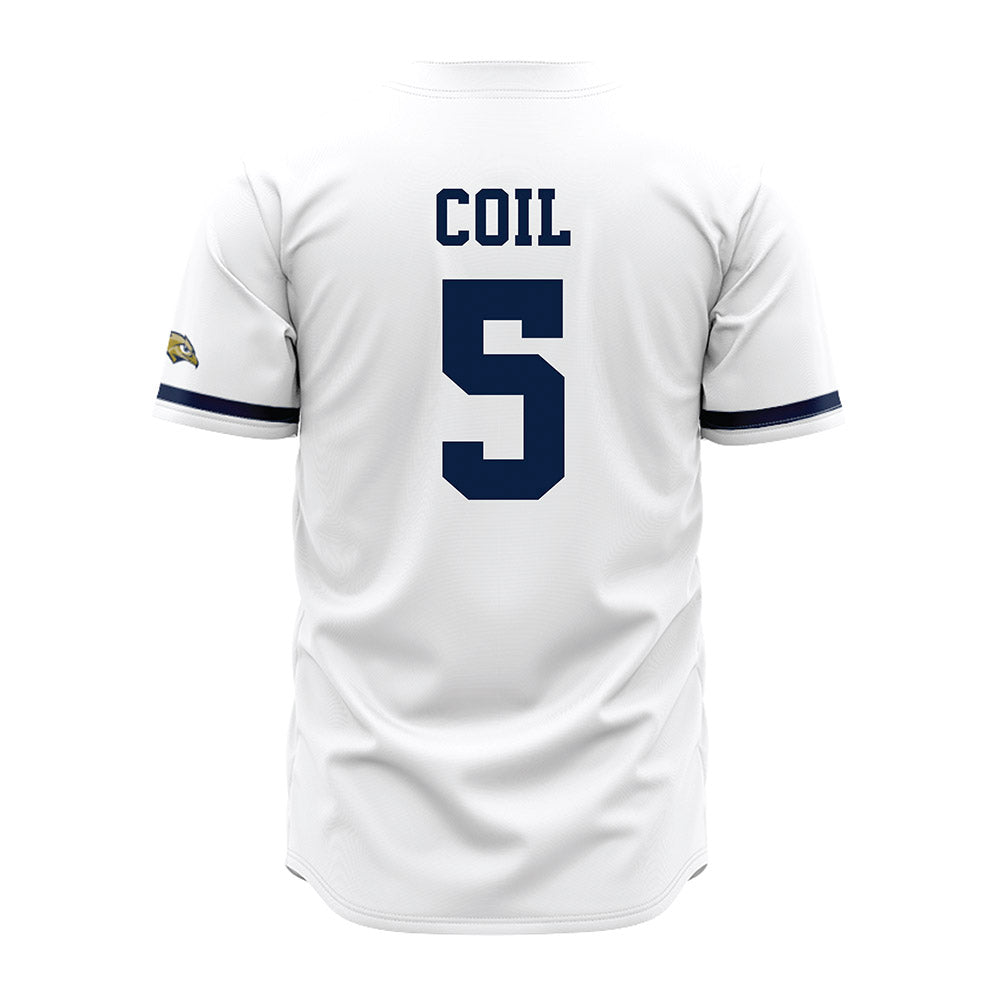 Oral Roberts - NCAA Baseball : Owen Coil - White Jersey