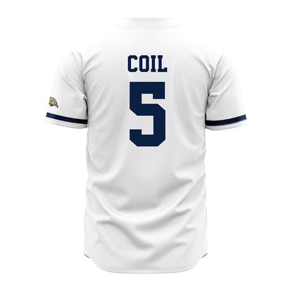 Oral Roberts - NCAA Baseball : Owen Coil - White Jersey