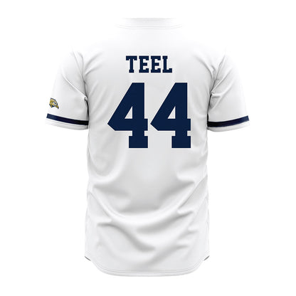 Oral Roberts - NCAA Baseball : Easton Teel - White Jersey-1