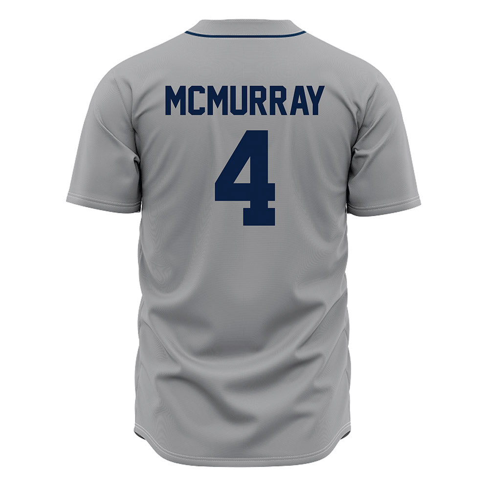 Oral Roberts - NCAA Baseball : Tanner McMurray - Grey Jersey-1