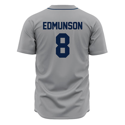 Oral Roberts - NCAA Baseball : Will Edmunson - Grey Jersey